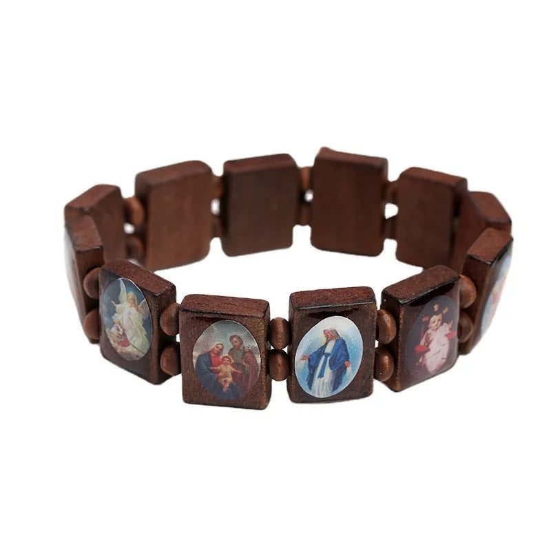 Natural Wooden Catholic Jewelry - Image 3