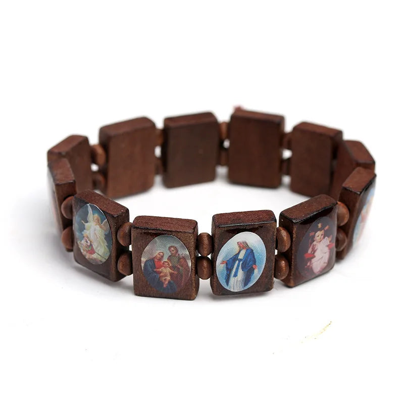 Natural Wooden Catholic Jewelry - Image 5