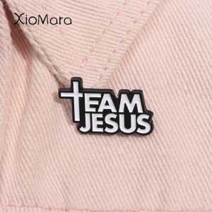 God’s Team Lapel Pin – Christian Message Enamel Accessory