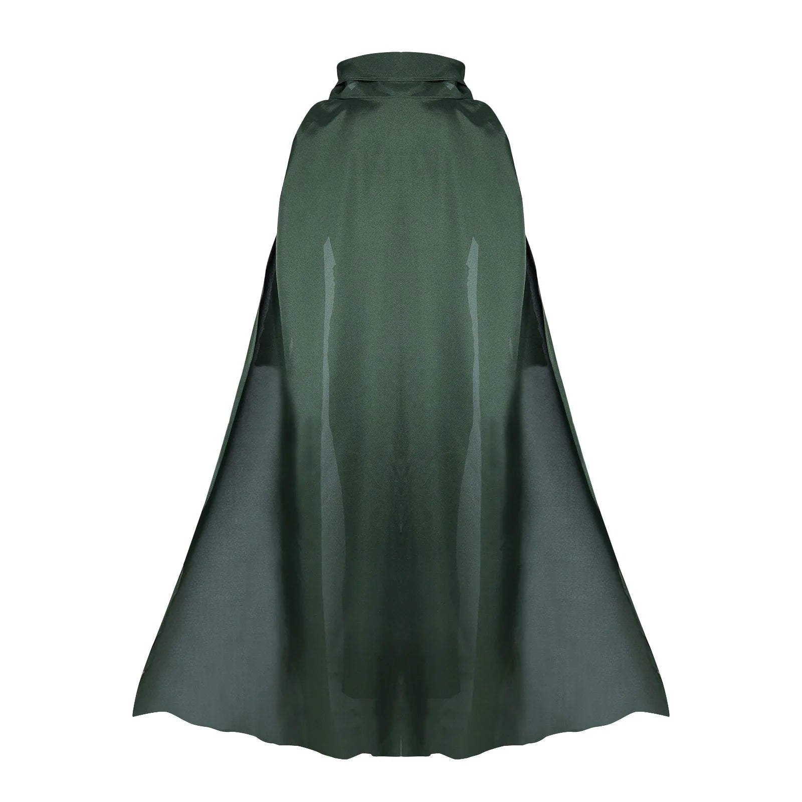 Loki "God of Lies" Cosplay Costume – Green Top, Pants & Cloak Set for Adults - Image 3