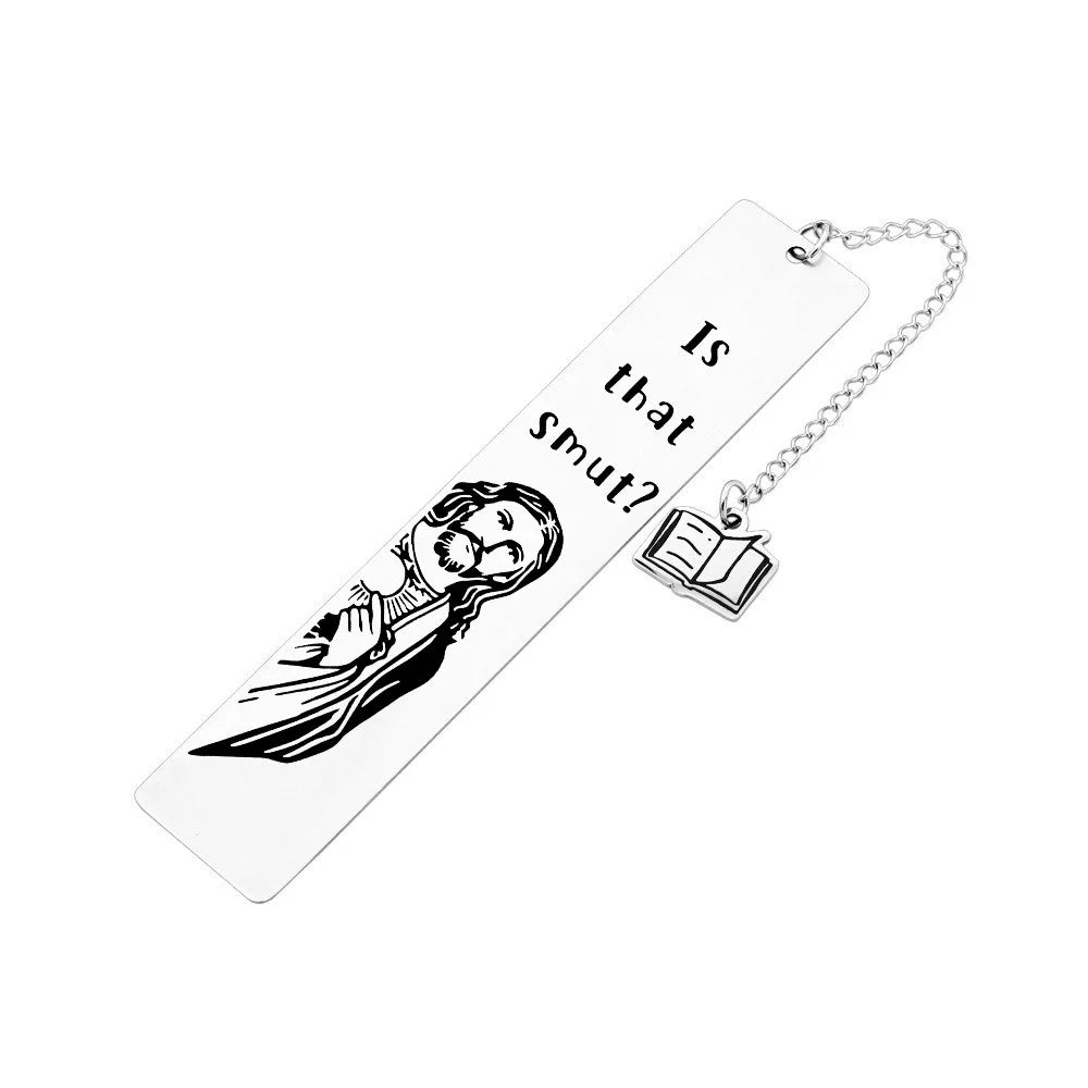 Funny "Peeking Jesus" Metal Bookmark – Humorous Gift for Book Lovers - Image 19