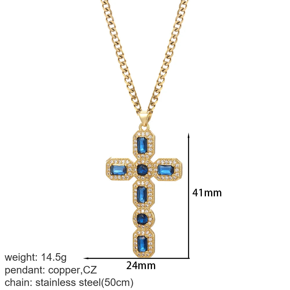 Gold Our Lady & Jesus Choker Necklace - Image 6